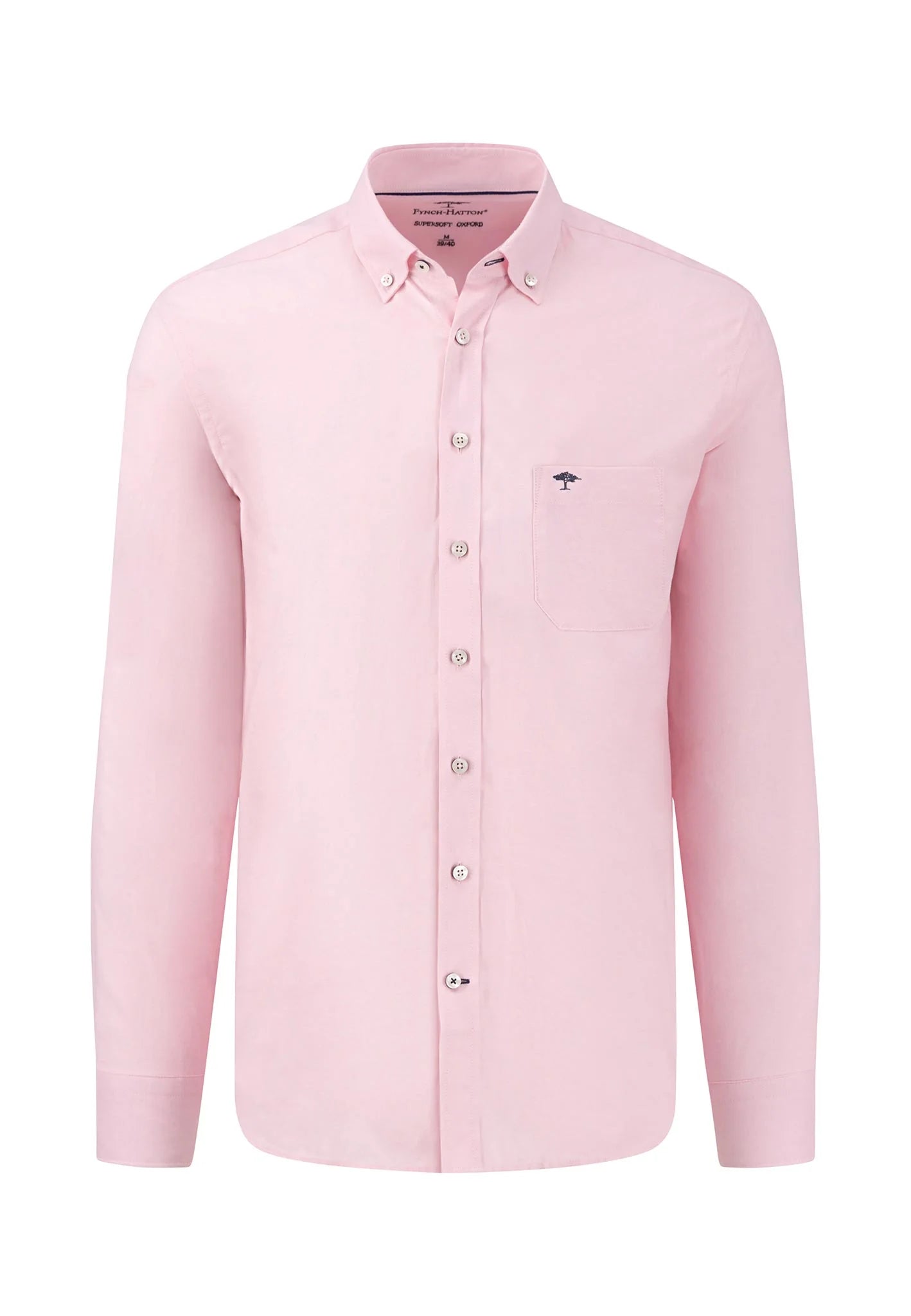 FYNCH-HATTON Oxford Made Of Soft Cotton, Pink –