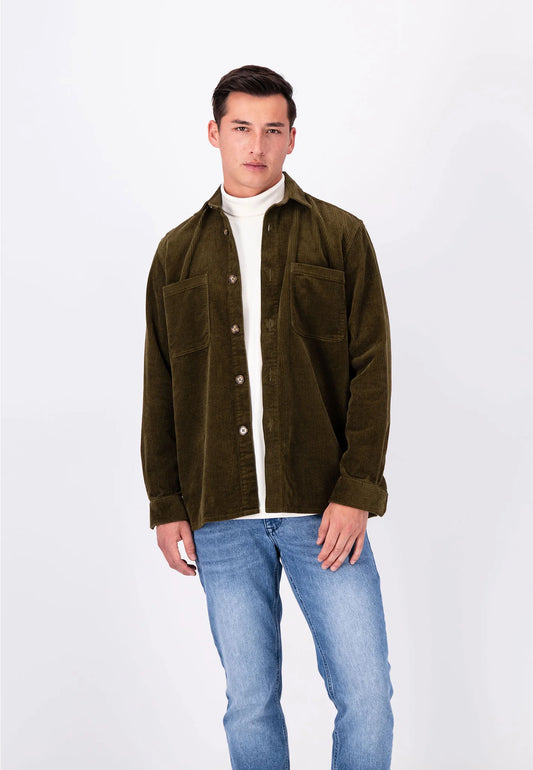 Overshirt, Cotton Corduroy