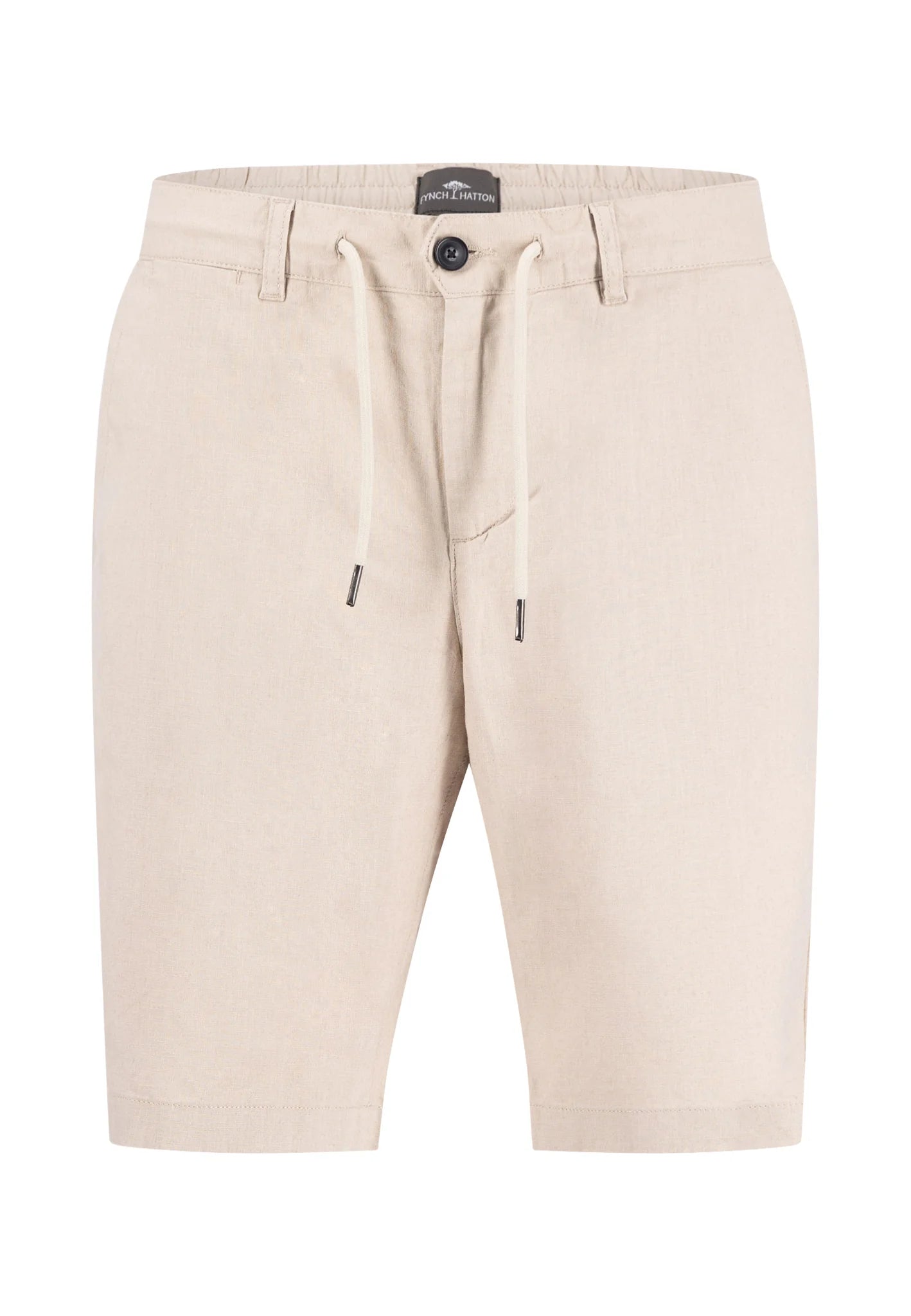 Cotton-Linen Blend Short With Drawstring