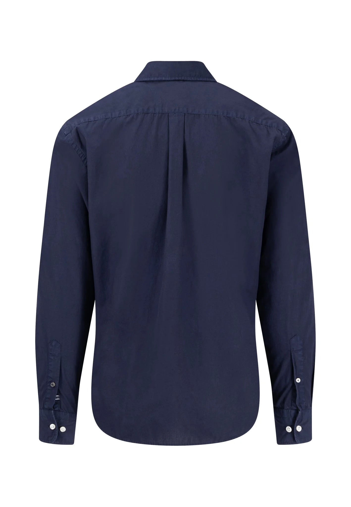 Cotton Shirt With Button-Down Collar