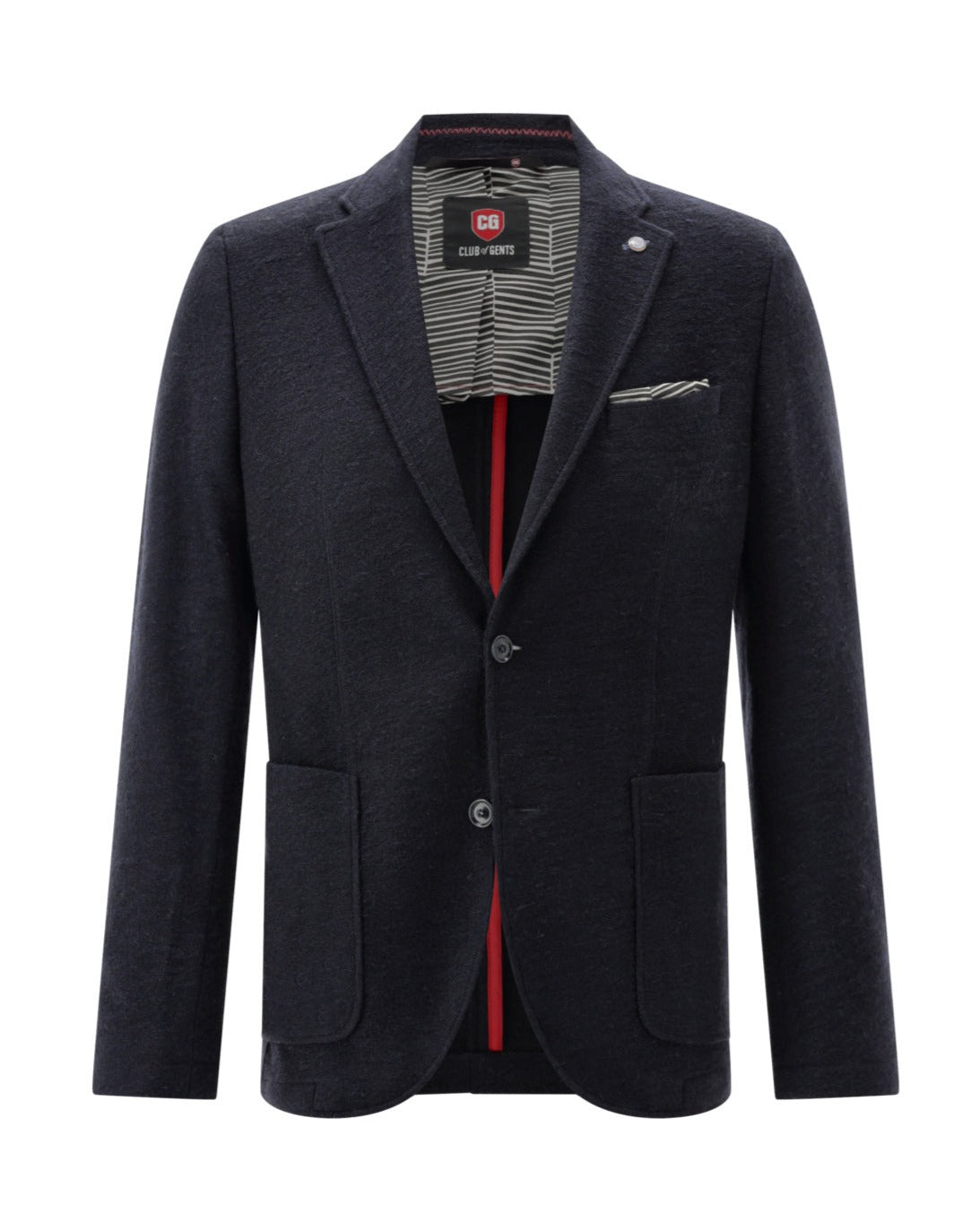 Jersey Sakko CG Carter - Navy Jersey Jacket