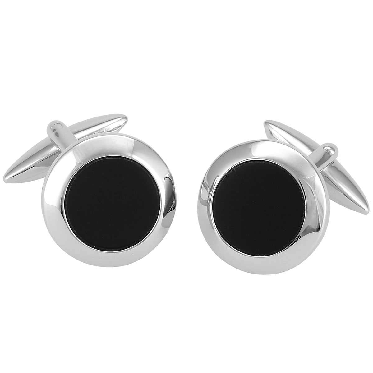 Cufflinks, Rhodium