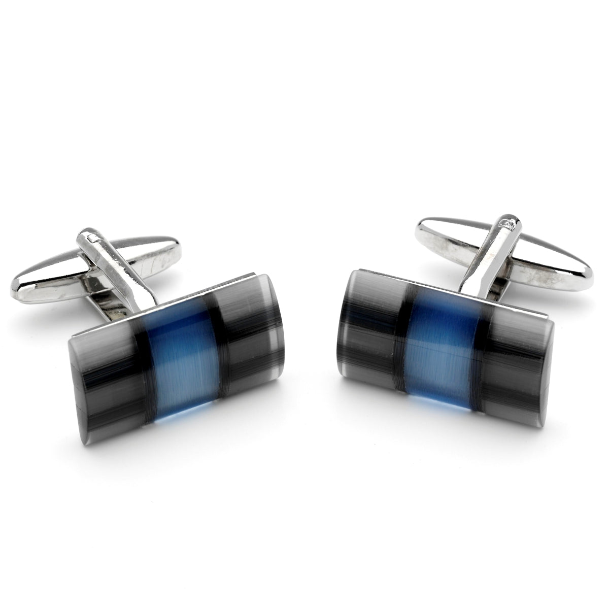 Cufflinks, Rhodium