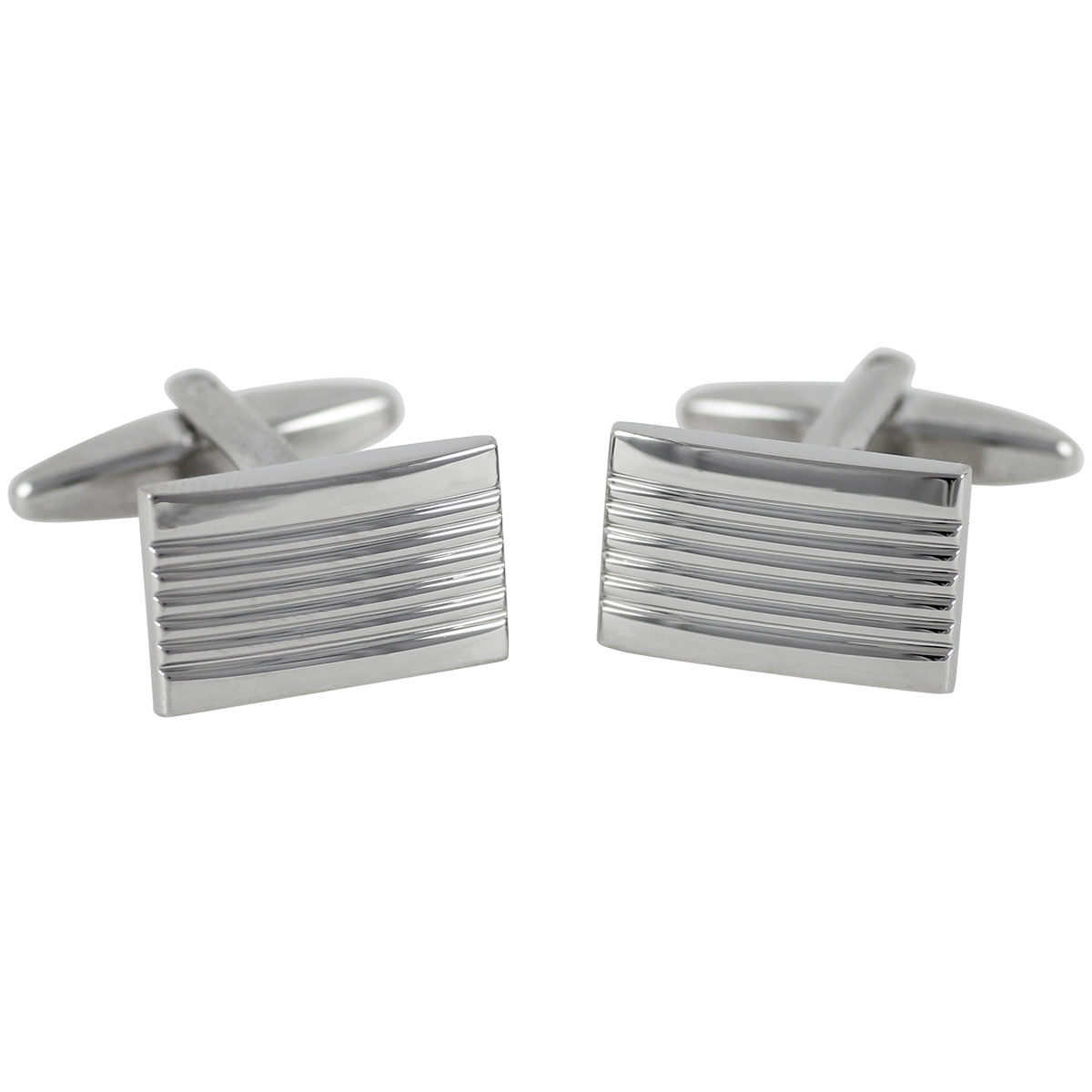 Cufflinks, Rhodium