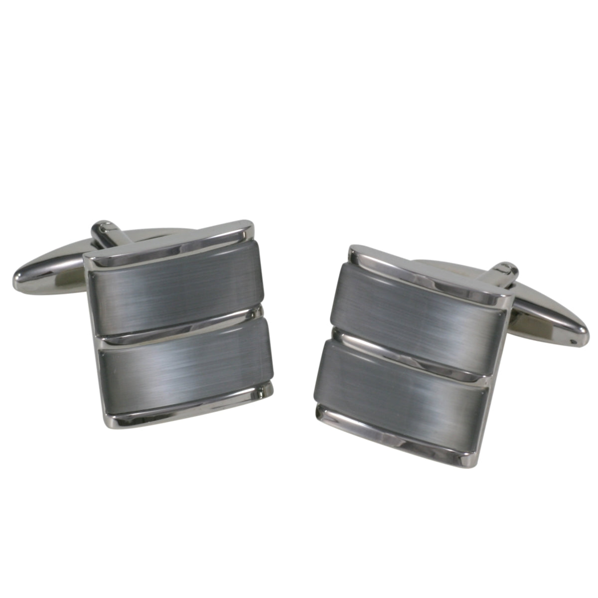 Cufflinks, Rhodium