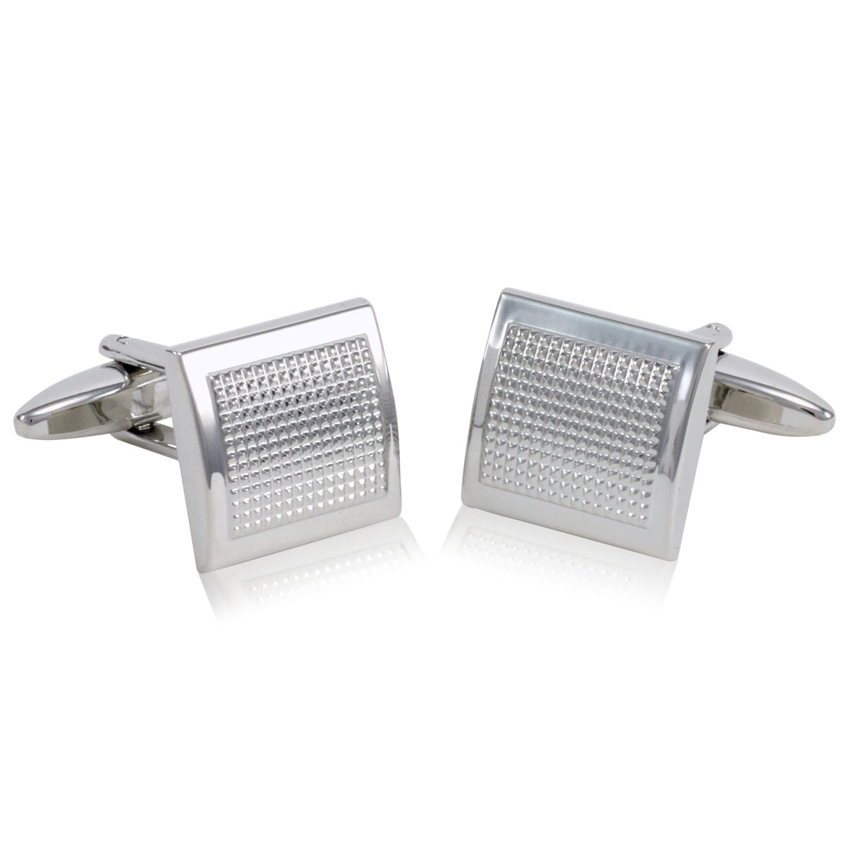 Cufflinks, Rhodium