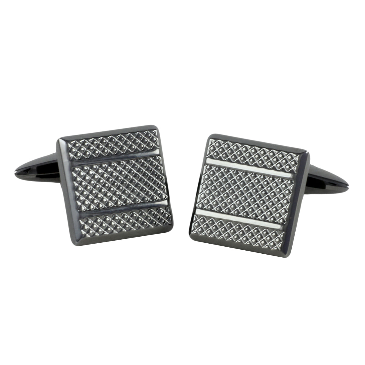Cufflinks, Rhodium