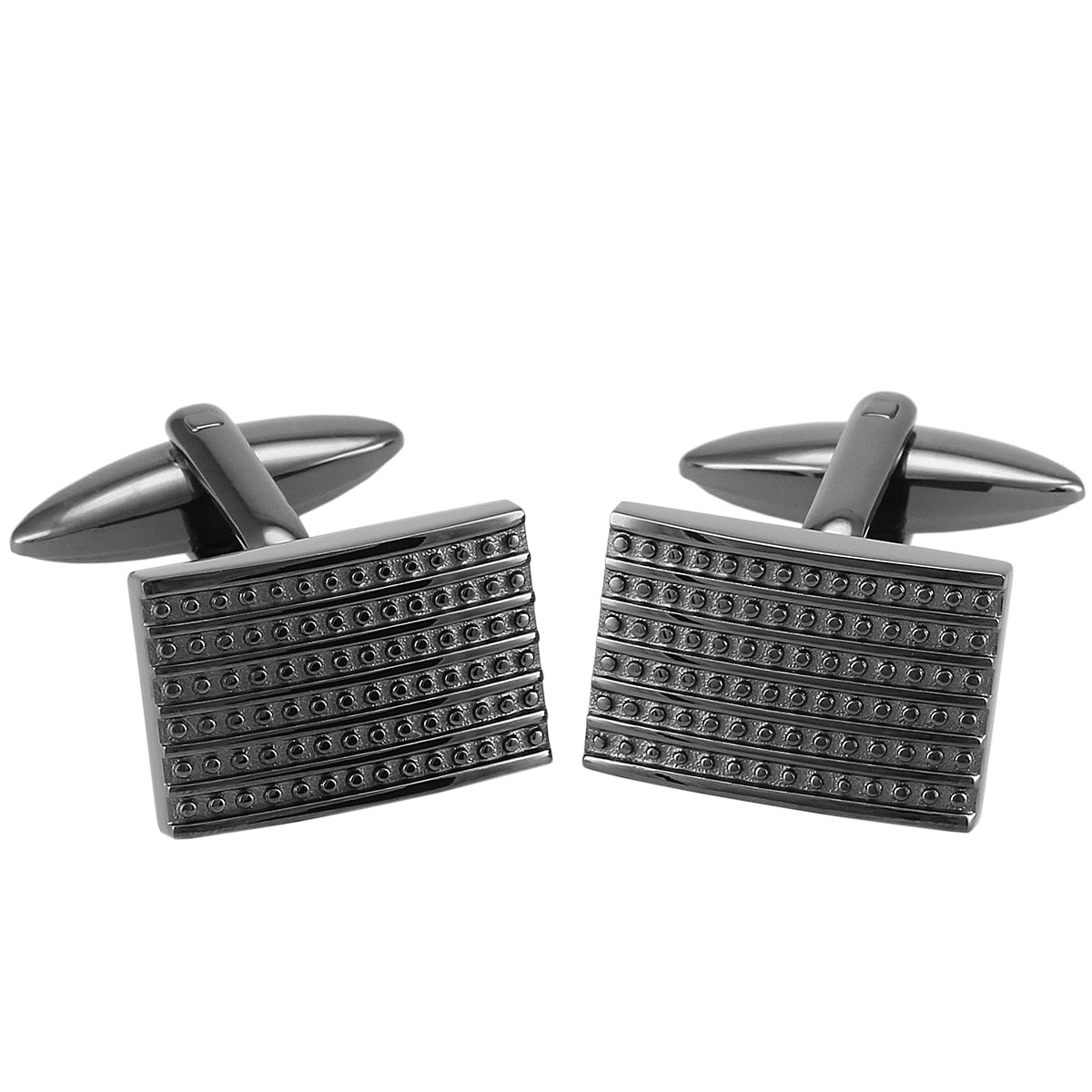 Cufflinks, Rhodium