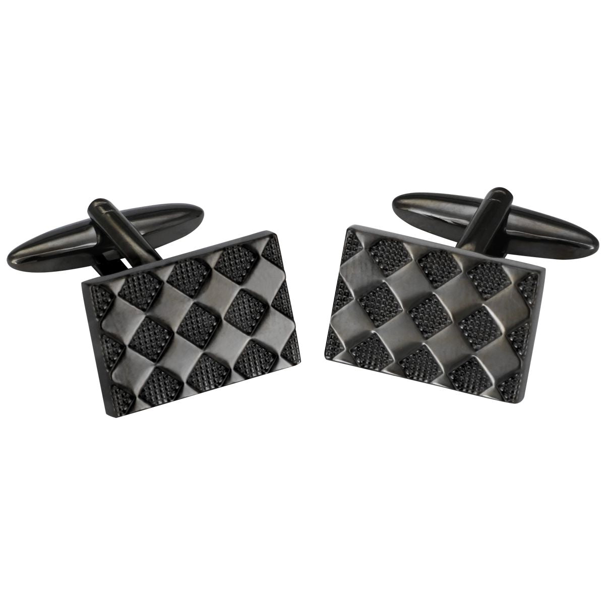 Cufflinks, Rhodium