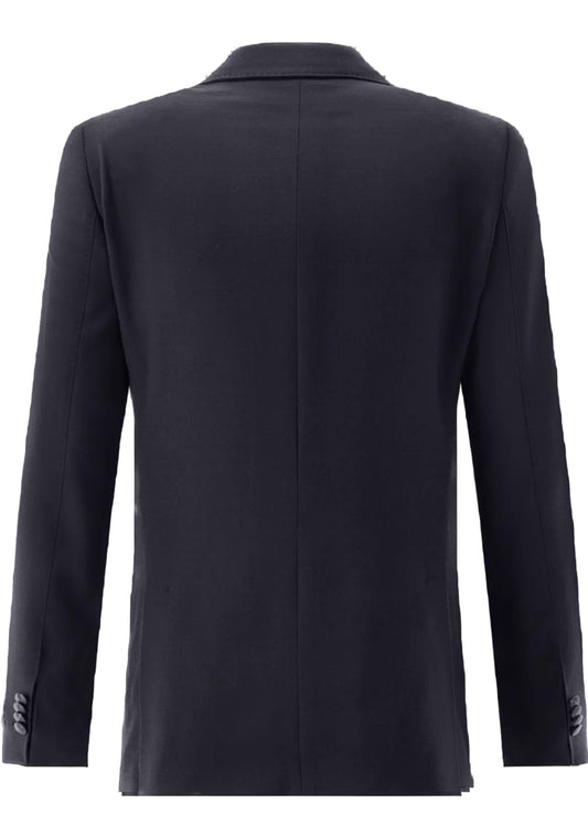 Tassilo Wool Smart Casual Blazer, Navy