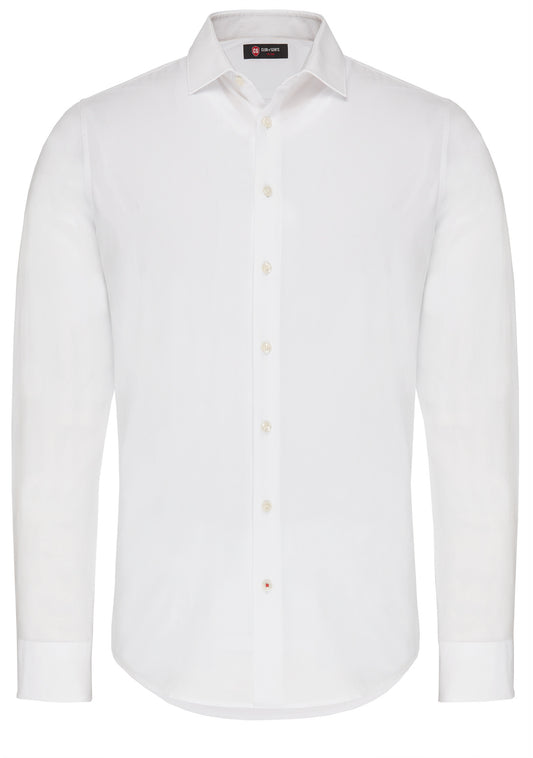 CLUB OF GENTS Slim Fit Shirt, White