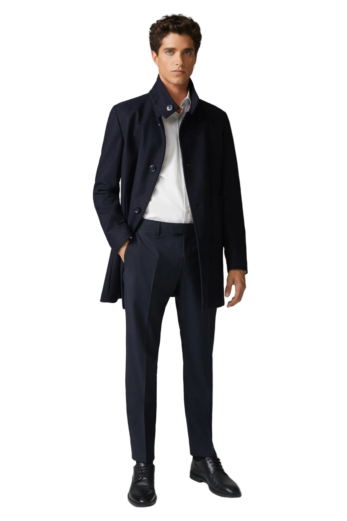 Finchley Blended Wool Coat