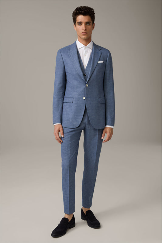 STRELLSON Alzer Suit, Light Blue Mottled