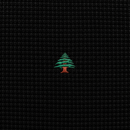 Cedrus Libani Presidential Neck Tie, Black