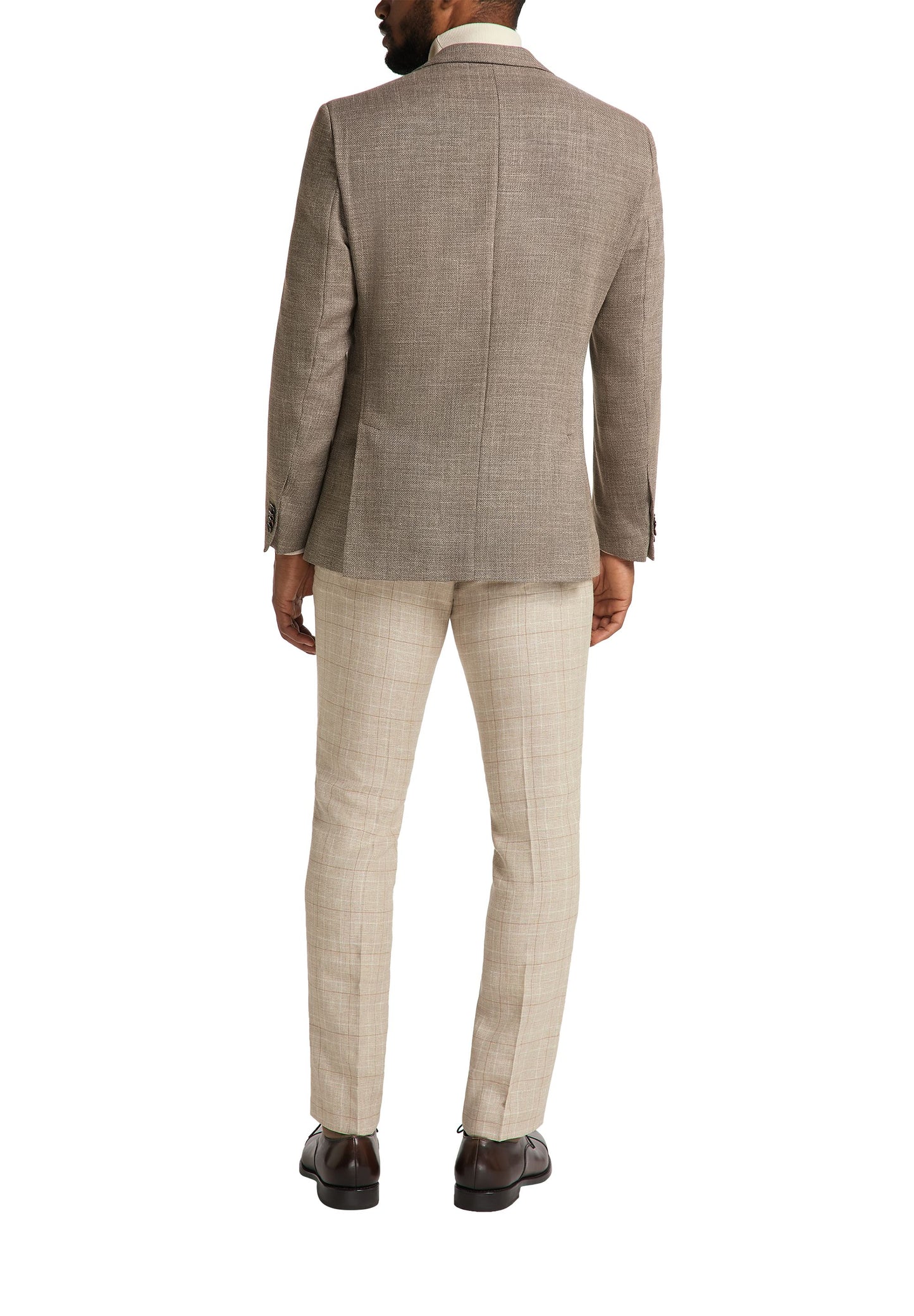 CARL GROSS Concept Green Blazer, Light Brown