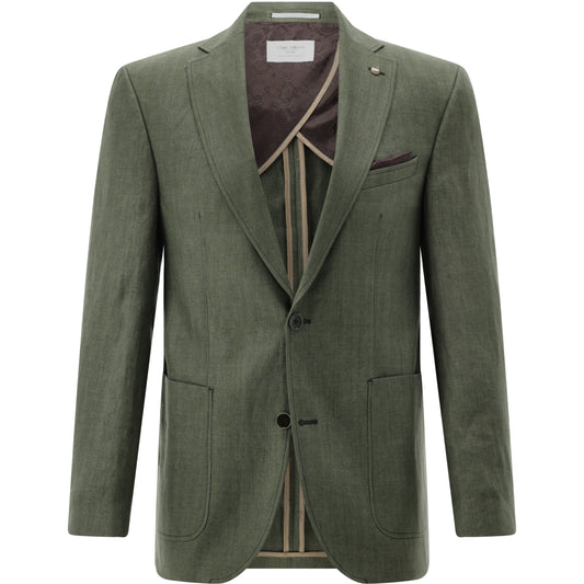CARL GROSS Concept Green Blazer, Olive Green
