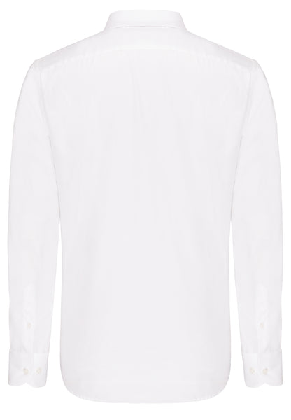 CARL GROSS Cotton Shirt Elvio, White