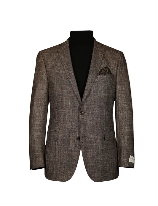 Silk Air Wool Blazer, Brown