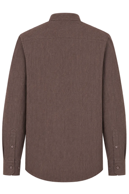 Linen Shirt, Brown