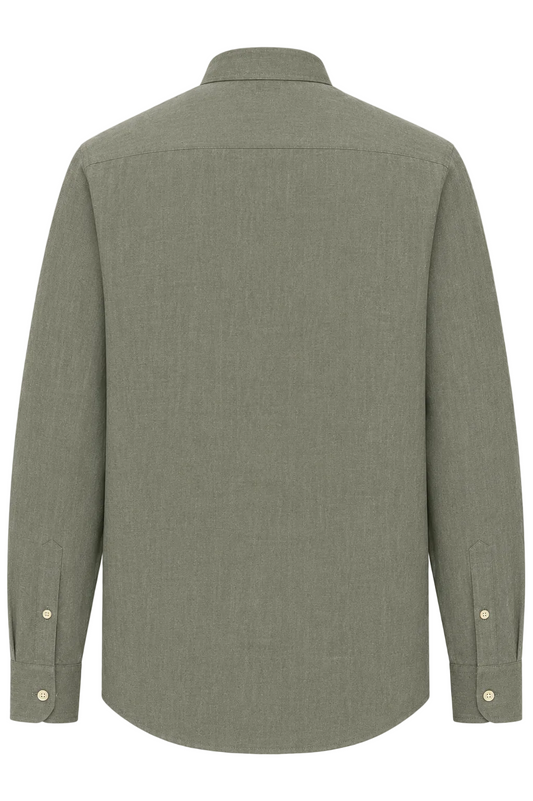 Linen Shirt, Sage Green