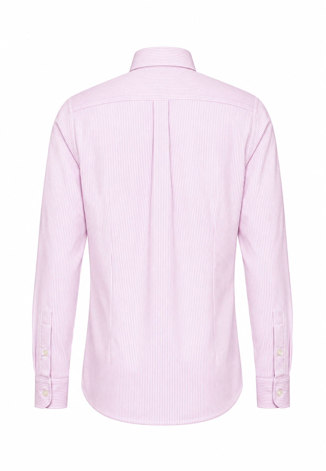 Oxford Cotton Shirt, Striped Pink