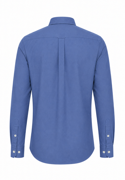 Oxford Cotton Shirt, Blue