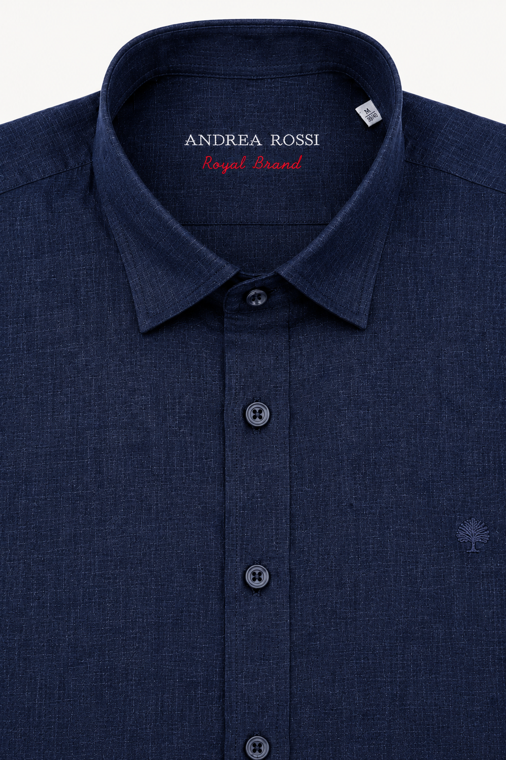 Linen Shirt, Navy