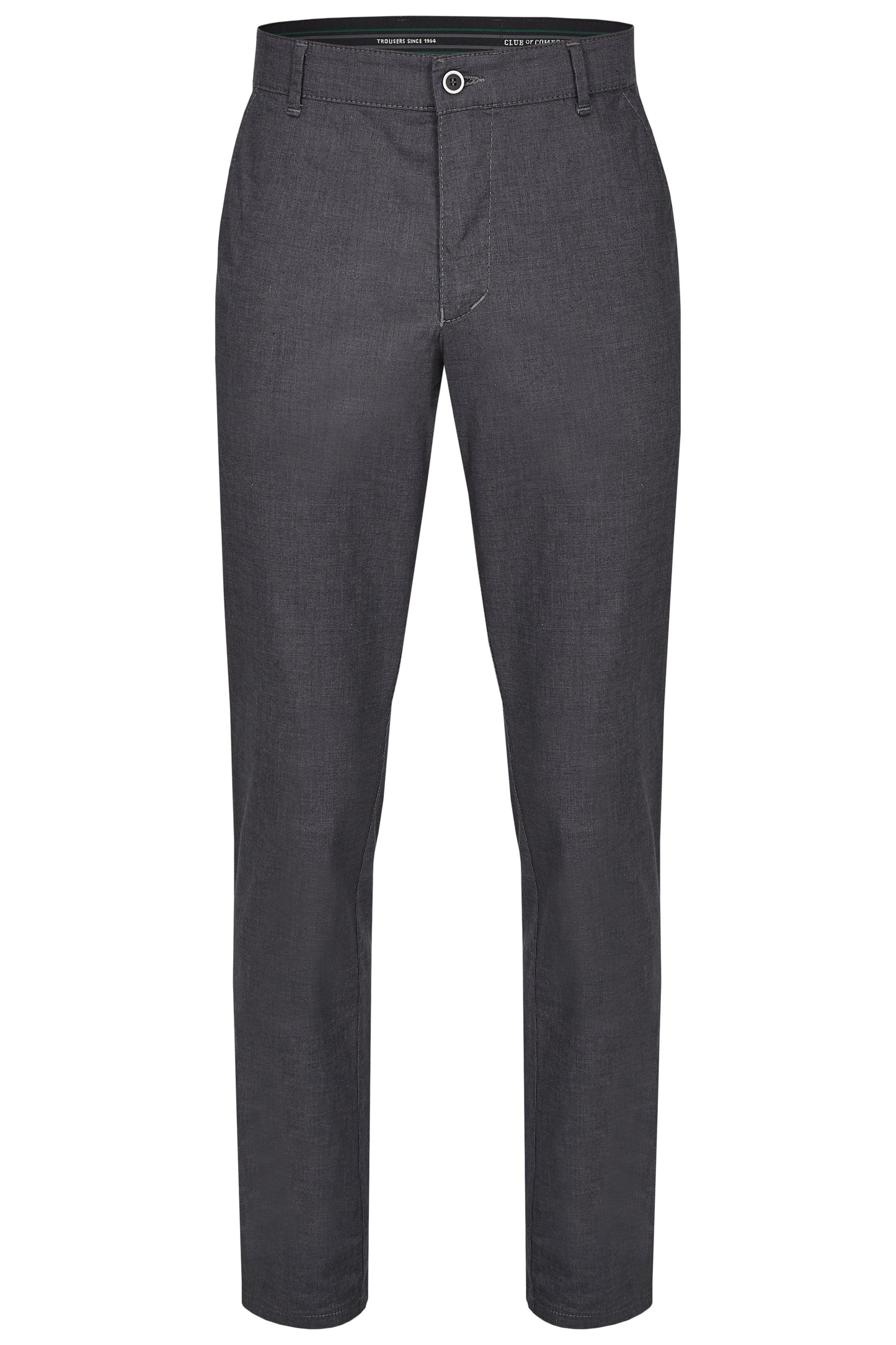 CLUB OF COMFORT Henry Chino Pant, Grey