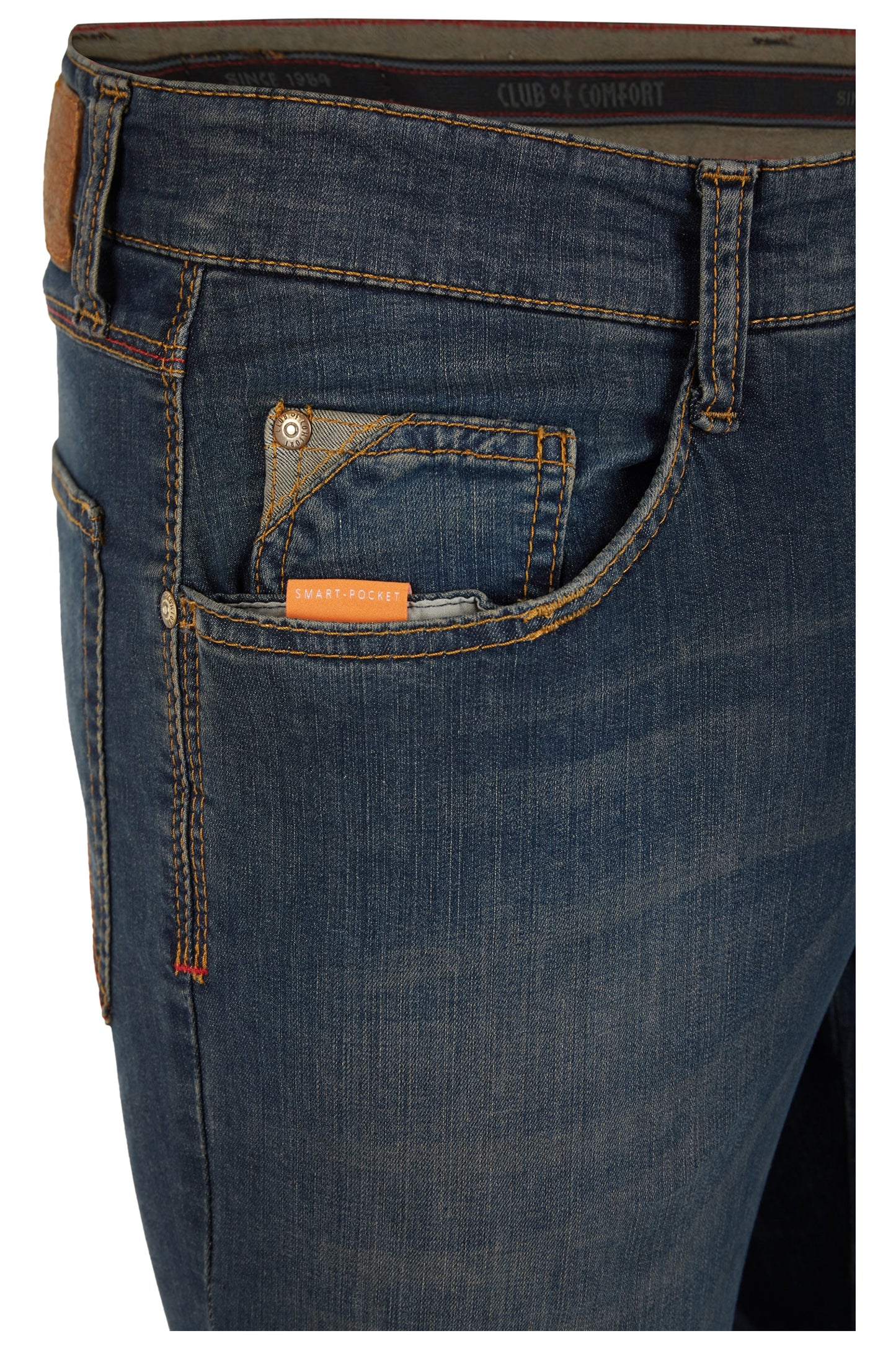 CLUB OF COMFORT Denim, Blue Washed