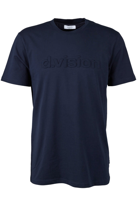 DIGEL D-Vision T-Shirt Round Neck, Navy