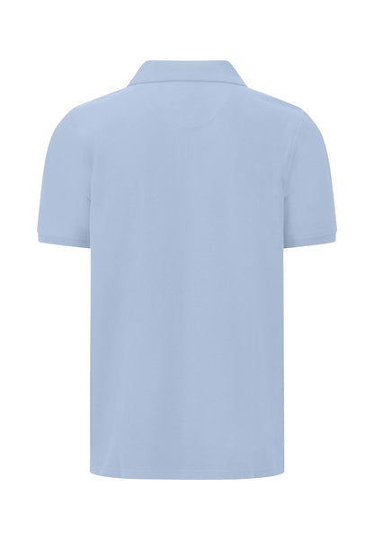 FYNCH HATTON Polo Shirt, Sky blue