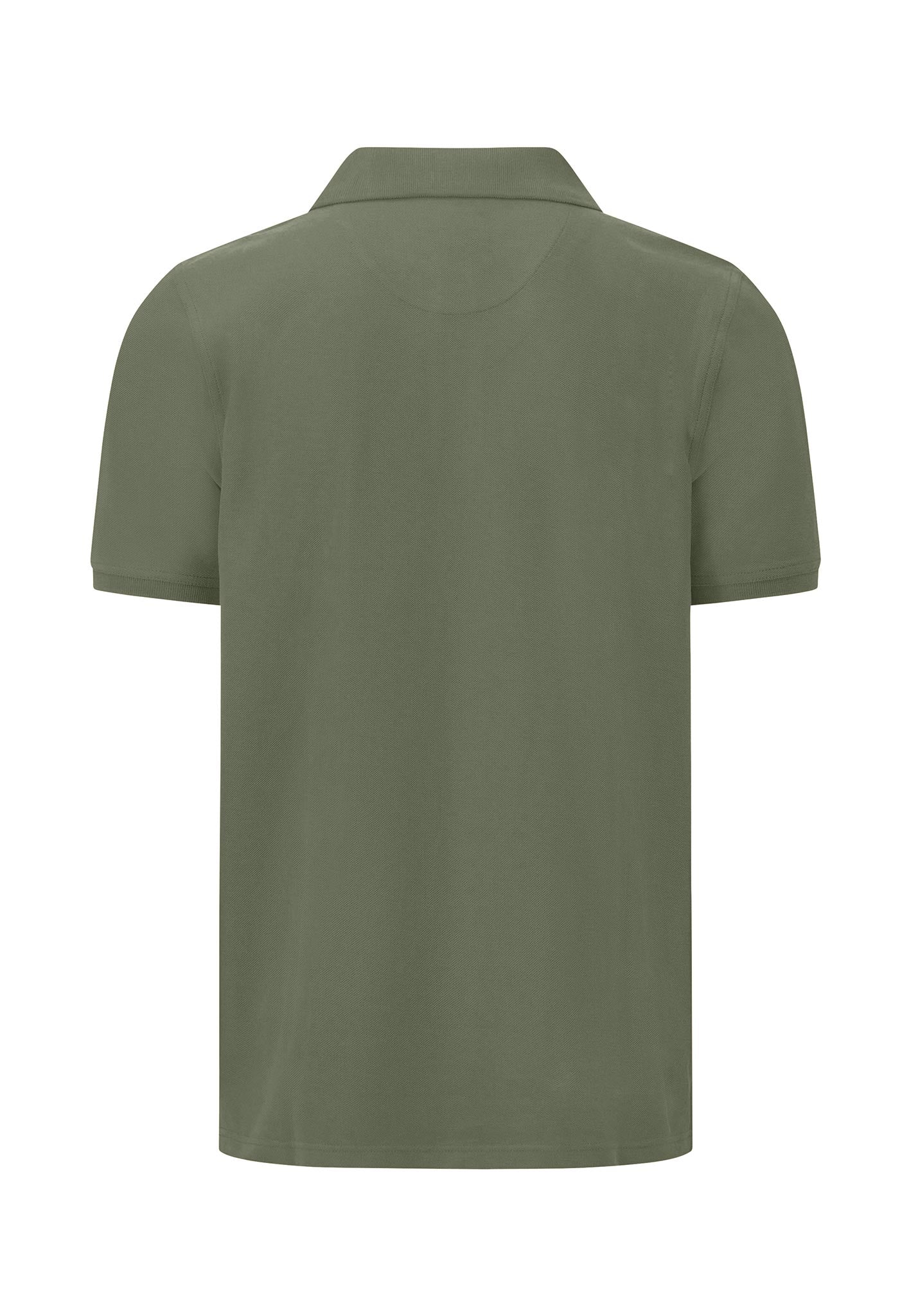 FYNCH HATTON Polo Shirt, Olive Green