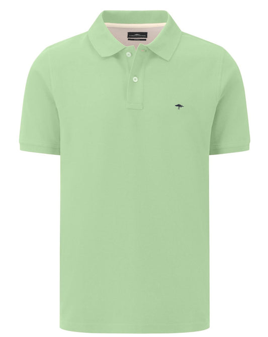 FYNCH HATTON Polo Shirt, Soft Green