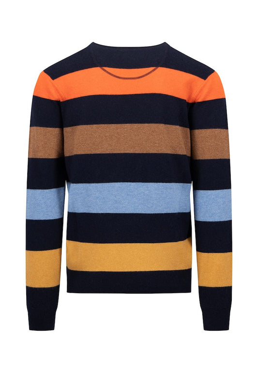Striped Knitwear Sweater
