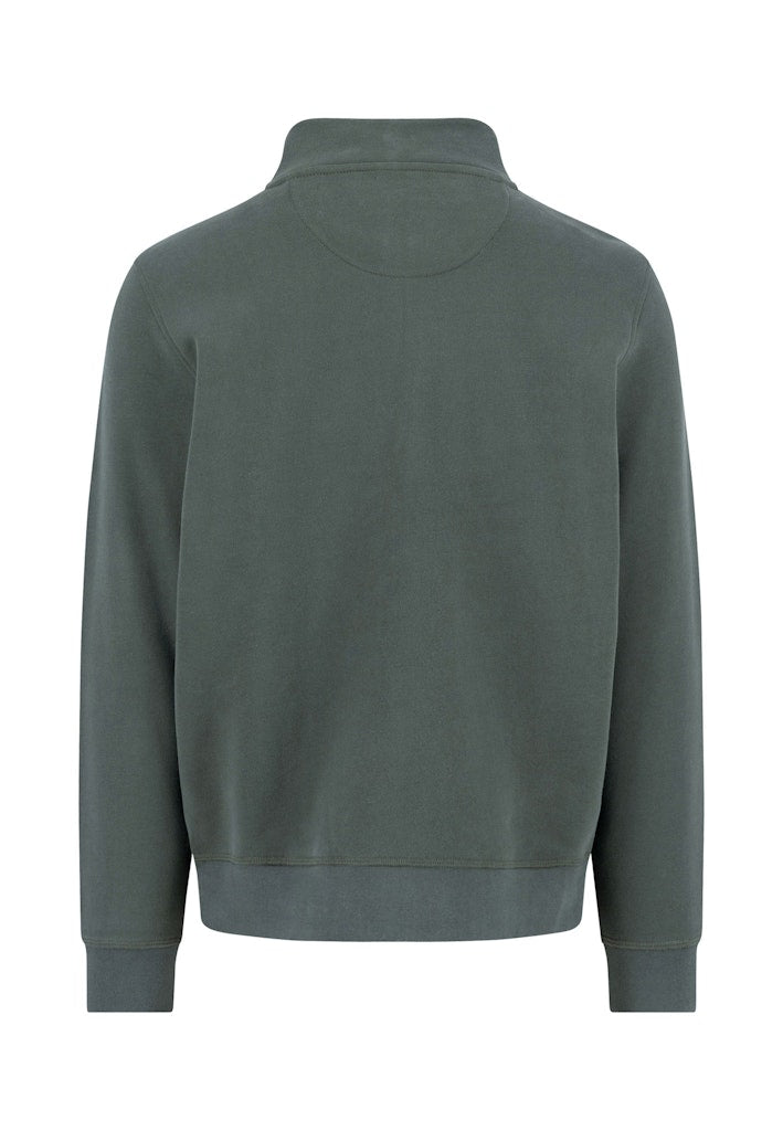 Cotton Sweatshirt, Olive