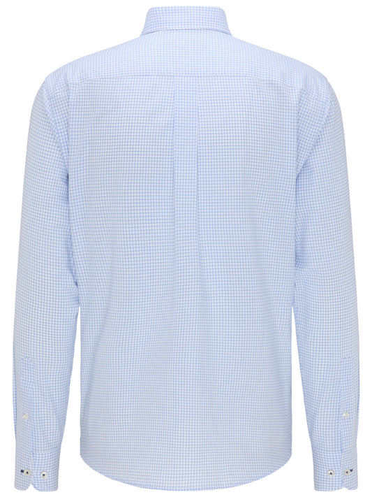 Soft Cotton Oxford Shirt, Blue