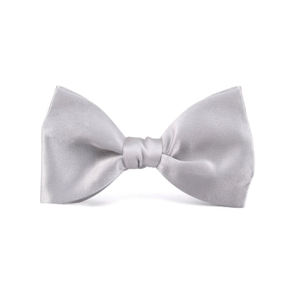 LANVIN Silk Bow-Tie, Grey