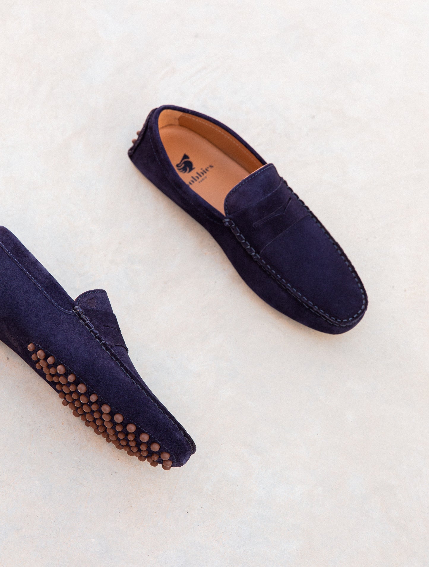 BOBBIES Lewis Loafers - Navy Blue