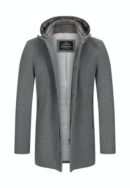 Barco Wool padded half coat