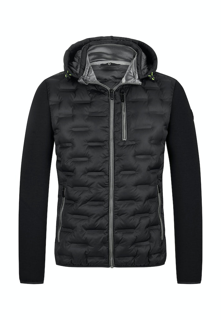 MILESTONE Jacket MS-Diego, microfiber, Black