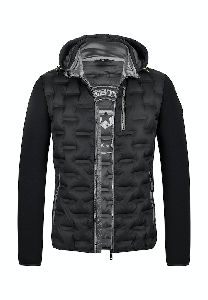 MILESTONE Jacket MS-Diego, microfiber, Black
