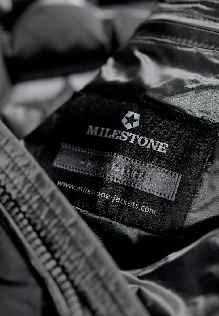 MILESTONE Jacket MS-Diego, microfiber, Black