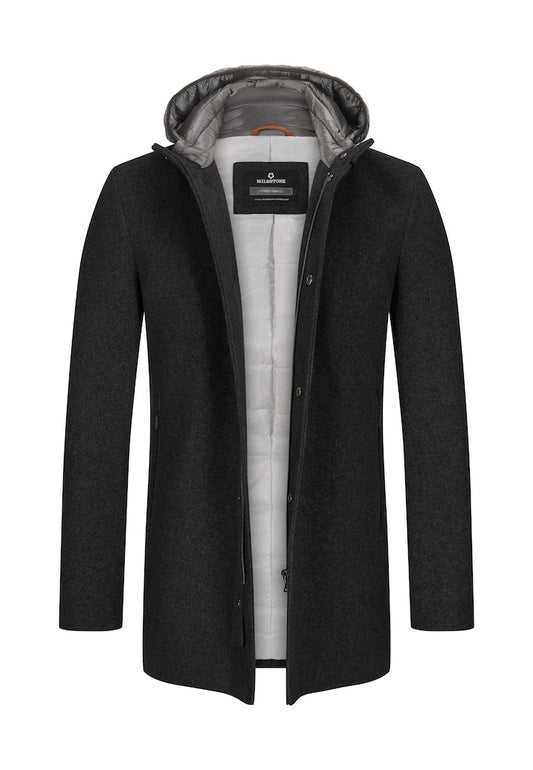Barco Wool padded half coat