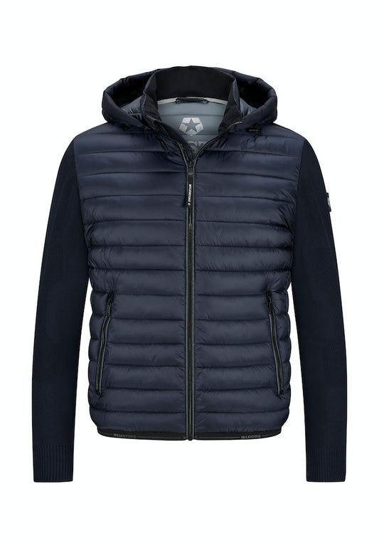 Quilted jacket MS Genua, microfiber sorona®,Navy