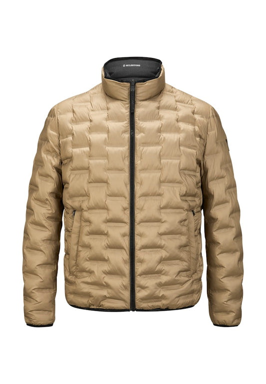 Reversible Jacket, Microfiber Sorona®, Anthracite-Sand