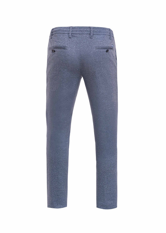 Cotton Blend Jogger, Smoke Blue