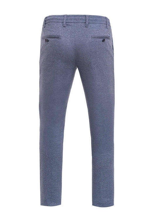 Cotton Blend Jogger, Smoke Blue
