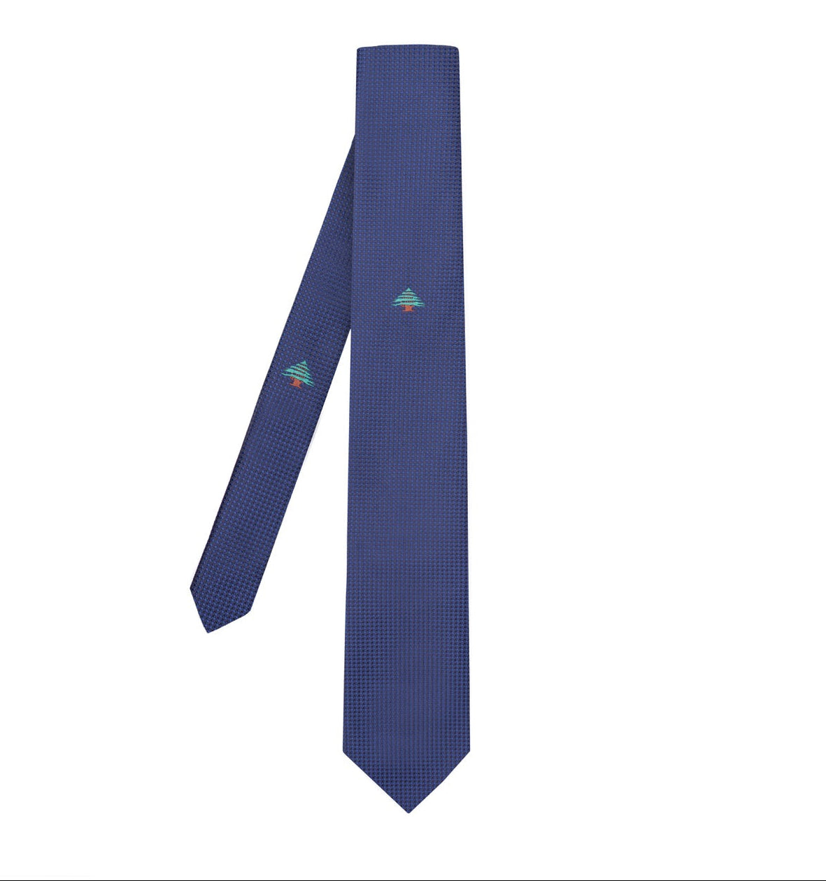 Cedrus Libani Neck Tie, Navy
