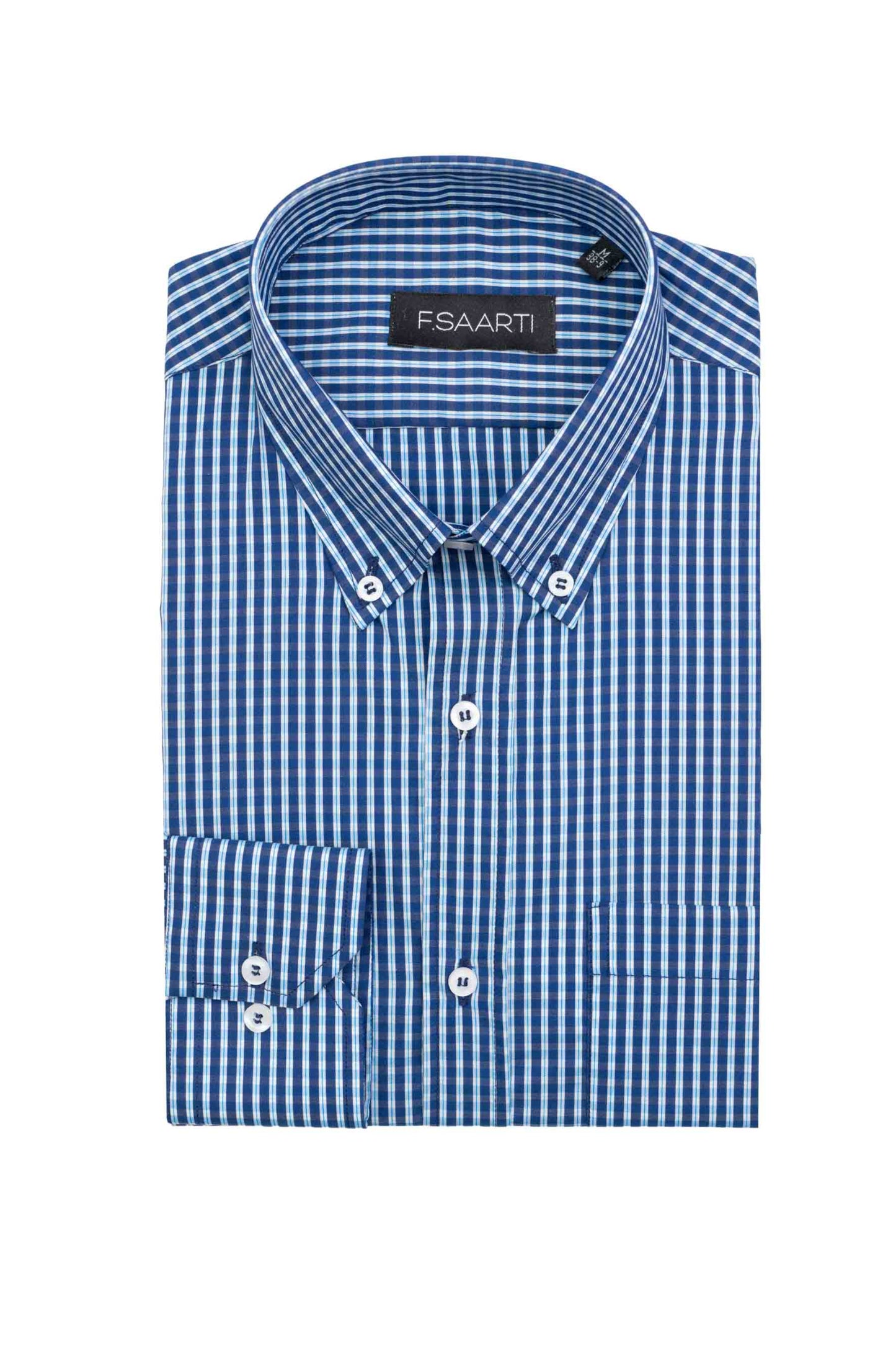 Button-down Cotton Shirt, Blue