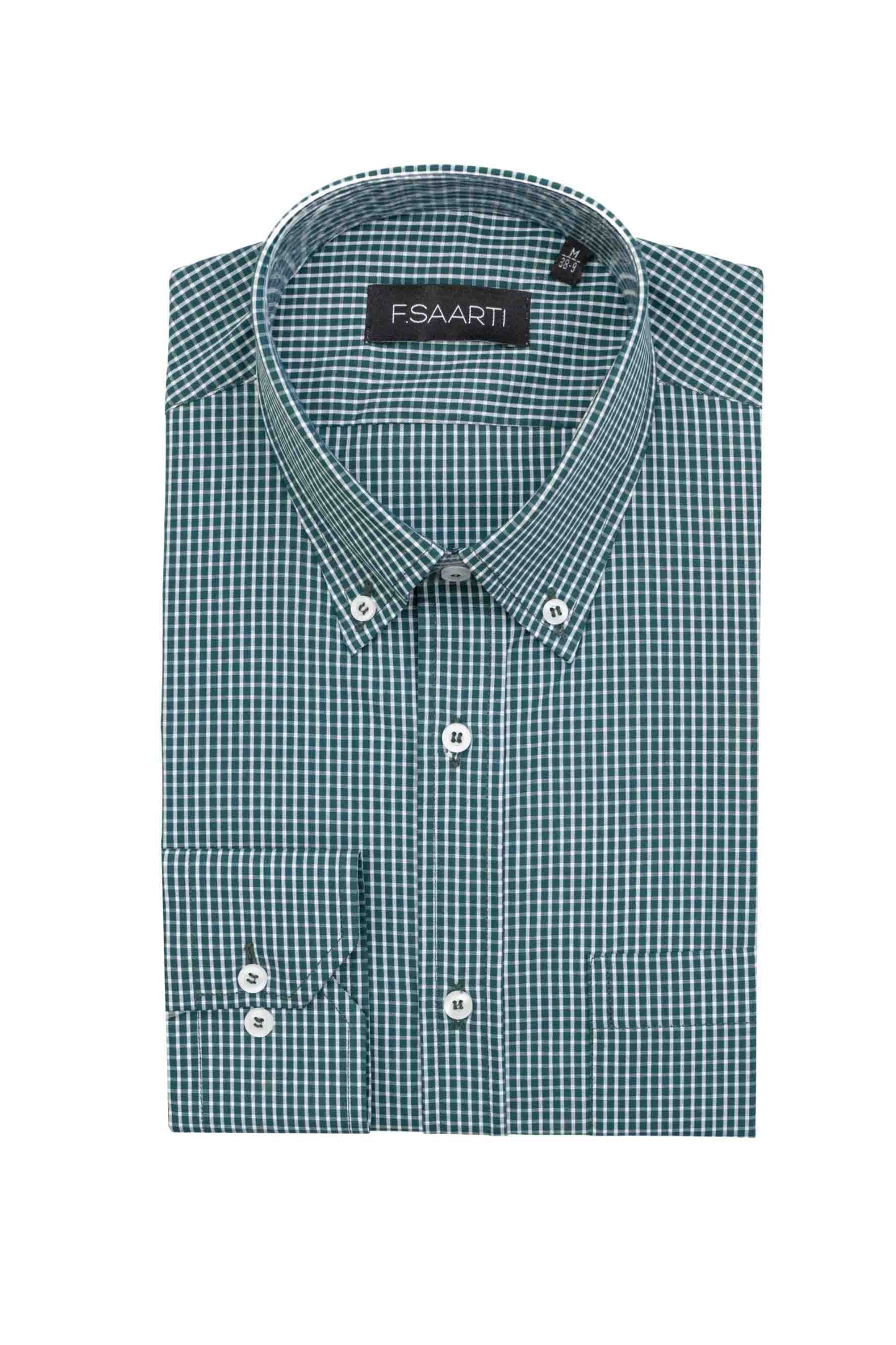 Button-down Cotton Shirt, Green
